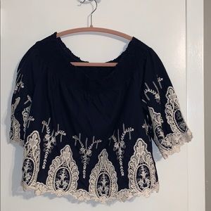 Off the shoulder top